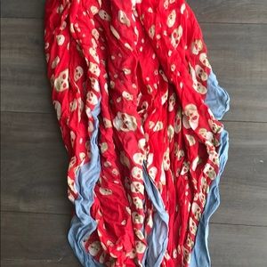 Vintage skull scarf